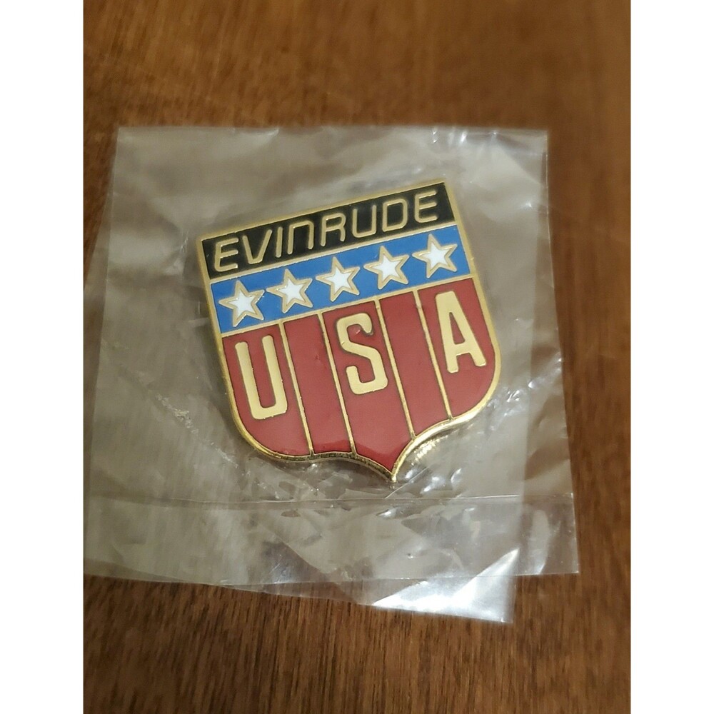 Evinrude Outboard Motors Trained Technician Pin Vintage